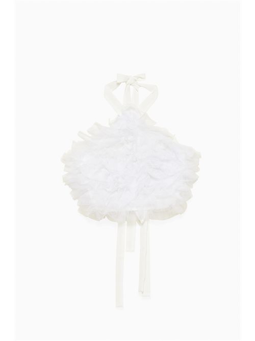 Top tulle bianco PATRIZIA PEPE | 7F0021W146